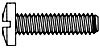 Part Photo: Slotted Binder Machine Screws