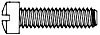 Part Photo: Polycarbonate Slotted Fillister Machine Screws