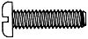 Part Photo: Pan Slotted Metric Machine Screws