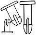Part Photo: Nylon Push-In Fasteners