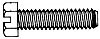 Part Photo: Metric Slotted Hex Machine Screws