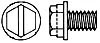 Part Photo: "Special Item" Slotted Hex Washer Cap