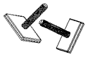 Part Photo: Square Base with Threaded Stud