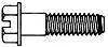 Part Photo: Slotted Washer Hex Bolt