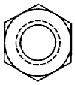 Part Photo: Metric Nylon Hex Nuts